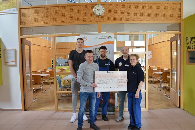 Spendenübergabe Jugendherberge in Ottobeuren