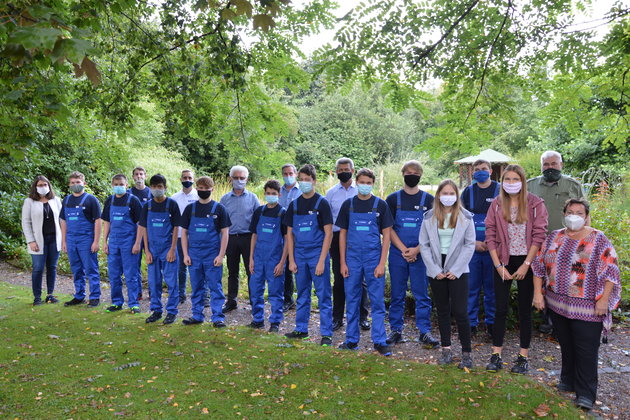 Ausbildungsbeginn bei Berger in Ottobeuren