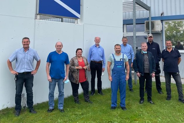 Berger ehrt Mitarbeiter für 30, 35, 40 und 45 Jahre Betriebszugehörigkeit