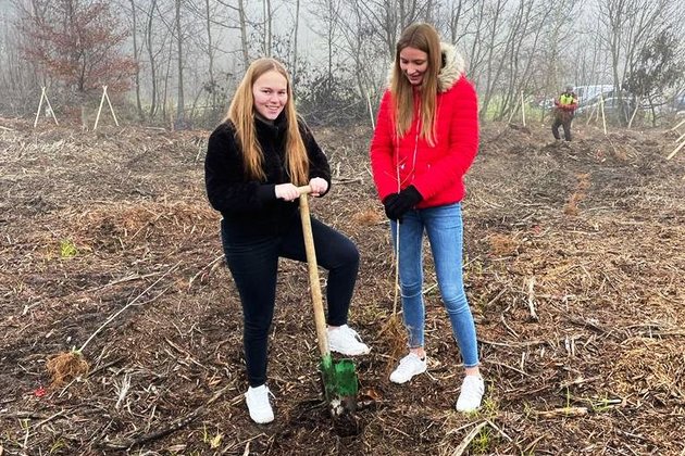Große Baumpflanzaktion in Ottobeuren-Brüchlins durch Alois Müller