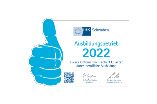 IHK Ausbildungsbetrieb 2022