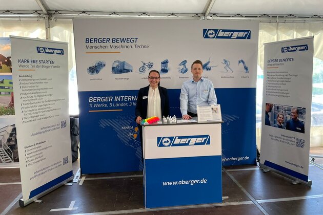 Berger auf der Allgäuer Hochschulmesse 2022