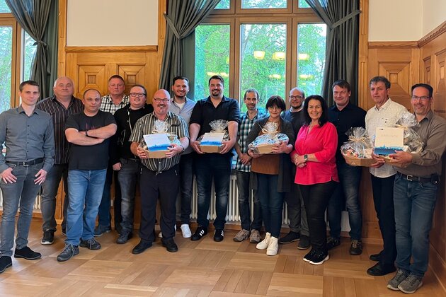 Berger Ummendorf ehrt 30 langjährige Mitarbeiter