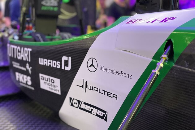 GreenTeam Rollout des E0711-12: Berger als Hauptsponsor mit dabei