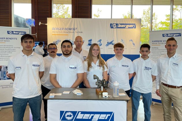 Berger Teil der Memminger Ausbildungsmesse