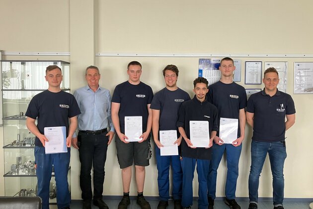 Berger Ottobeuren übernimmt ausgelernte Auszubildende