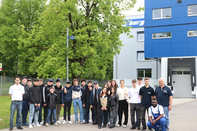Lindenschule zu Besuch bei Berger in Memmingen