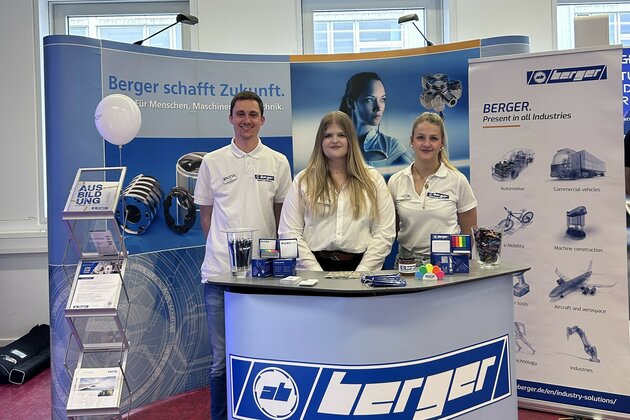 Berger Holding auf der Hochschulmesse in Kempten – Kontakte für die Zukunft geknüpft