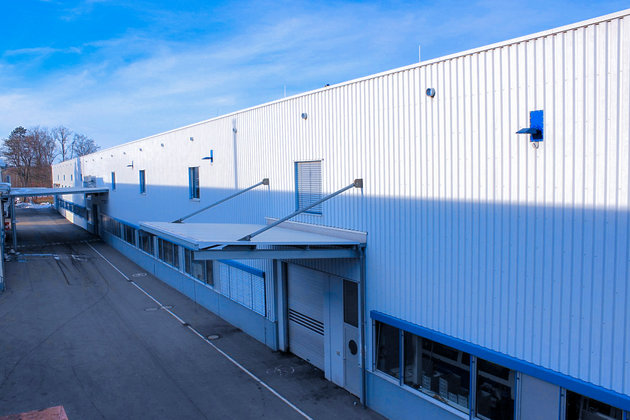 Produktionshalle in Ottobeuren