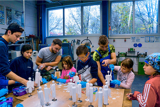 Kindertag in den Berger Werken