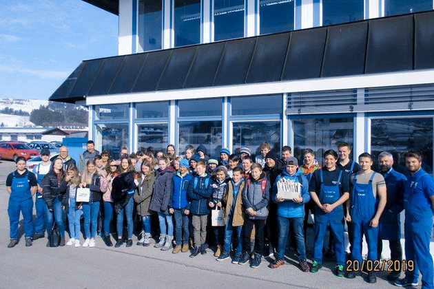 Exkursionen der Schulklassen in Unternehmen der Region